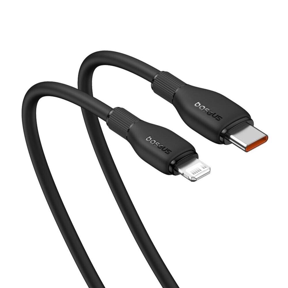 Кабель Baseus Pudding Series Fast Charging Cable Type-C to iPhone 20 - 27 W 1.2m чорний від компанії da1 - фото 1