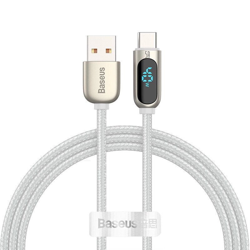 Кабель BASEUS Type-C Display Fast Charging Data Cable |1m, 5A| (CATSK-02) від компанії da1 - фото 1