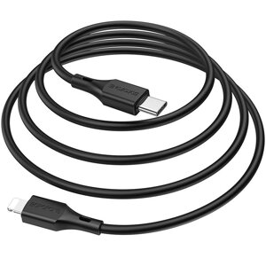 Кабель для швидкого заряджання iPhone 11 12 13 BOROFONE BX49 Cool pd 20w USB-C — Lightning 3A 1 м