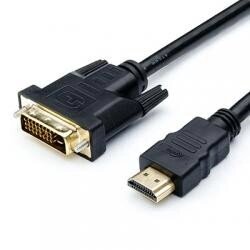 Кабель Dvi — HDMI 2 ferite 24pin — 24pin довжина 5 метрів at9154 від компанії da1 - фото 1