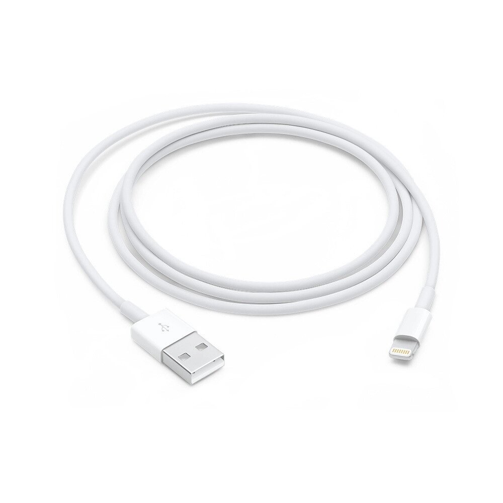 Кабель Foxconn для iPhone 5 6 7 8 X Lightning to Usb Cable оригінальний MD818ZM/A від компанії da1 - фото 1