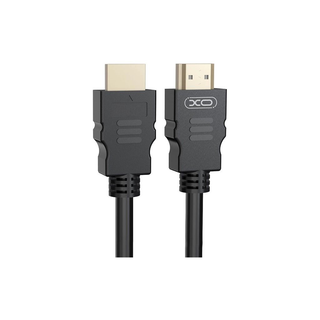 Кабель HDMI — HDMI з підтримкою 4K — XO GB011A 3 метри чорний від компанії da1 - фото 1