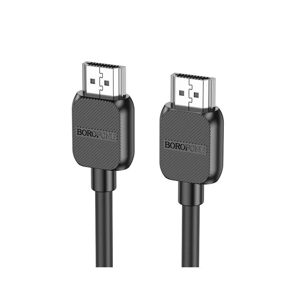 Кабель HDTV 2.0 4K - BOROFONE BUS02 Vivido male-to-male HDMI cable 2 метра від компанії da1 - фото 1