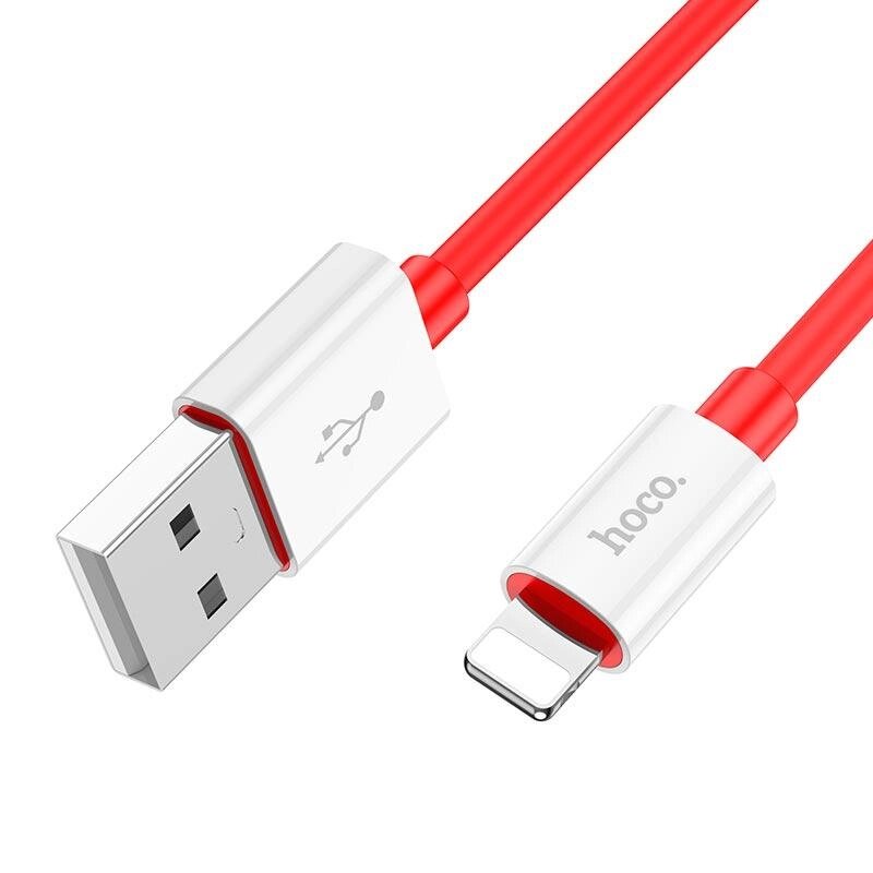 Кабель HOCO Lightning Magic silicone charging data cable X87 |1m, 2.4A| від компанії da1 - фото 1