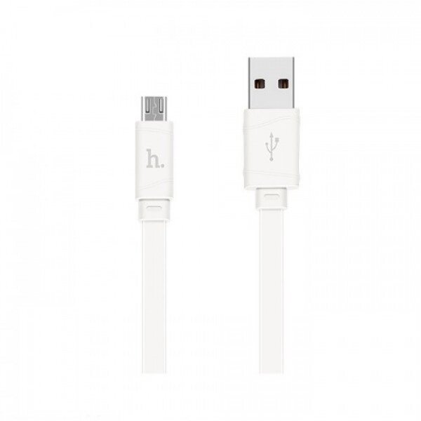 Кабель HOCO Micro USB X1 білий 2 метри від компанії da1 - фото 1