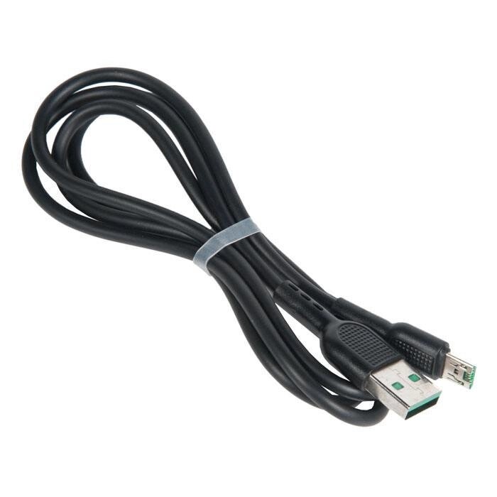 Кабель Hoco X33 USB — micro-USB 4A Vooc 6931474709141 чорний від компанії da1 - фото 1