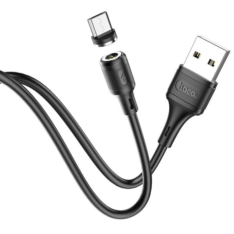 Кабель із наконечником магнітним Hoco X52 — microUSB Magnetic від компанії da1 - фото 1