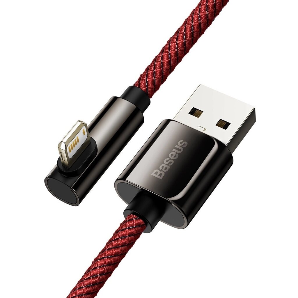 Кабель кутовий Baseus Legend Elbow USB — iPhone (Lightning) CACS000009 1 метр від компанії da1 - фото 1