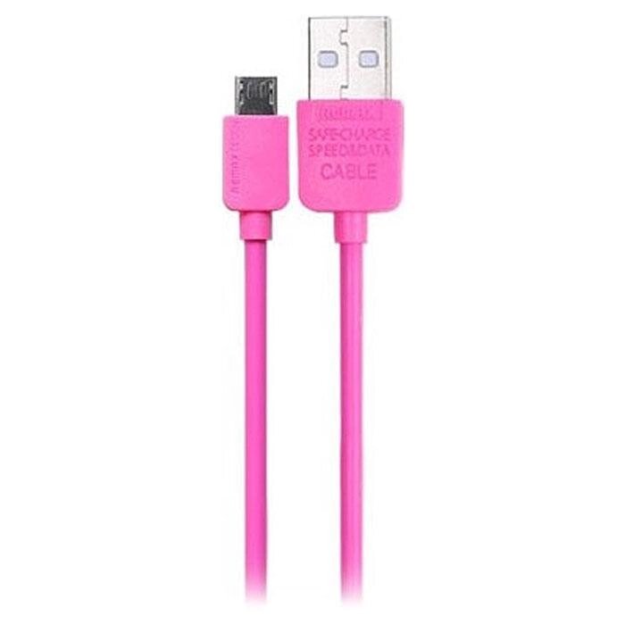 Кабель Micro USB REMAX Light RC-06m рожевий 1 м від компанії da1 - фото 1