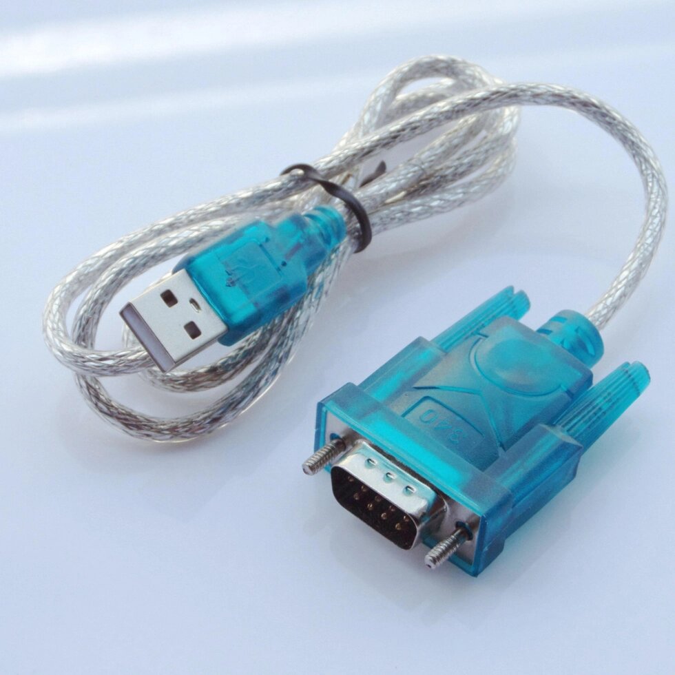 Кабель перехідник Usb to RS-232 9 pin від компанії da1 - фото 1