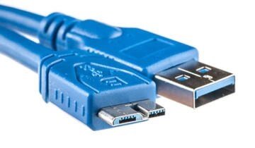 Кабель PowerPlant USB 3.0 AM — Micro, 0.1м від компанії da1 - фото 1