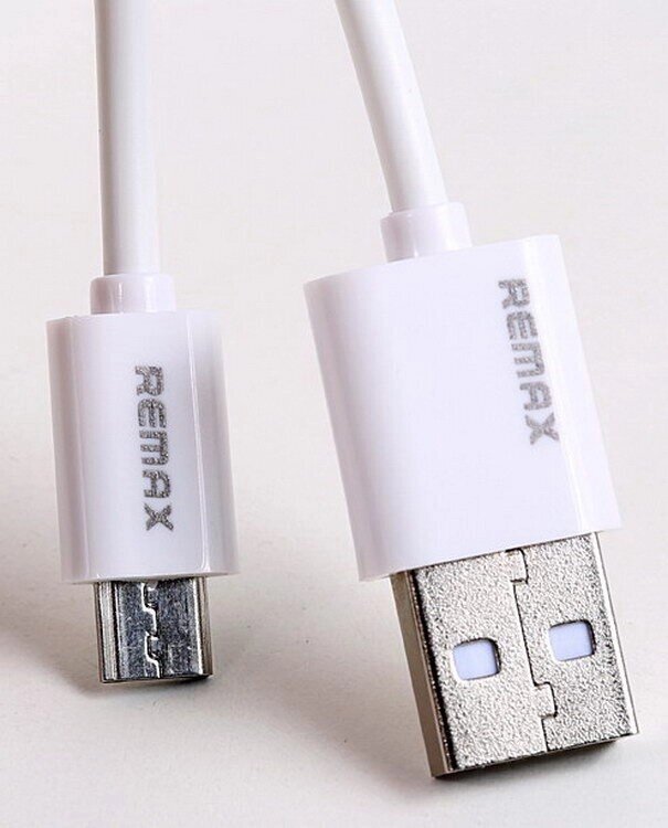 Кабель Remax Fast Charging Cable Micro-USB White від компанії da1 - фото 1