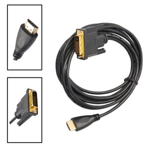 Кабель Шнур HDMI DVI штекер штекер 2 метри