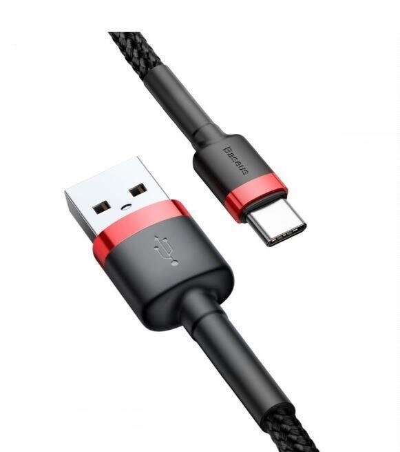 Кабель швидкого заряджання Baseus USB — Type-C 3.0 A 100 см (CATKLF-E91) від компанії da1 - фото 1