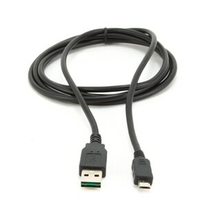 Кабель Usb 2.0 AM/Mini 5 pin 0,8 м, чорний