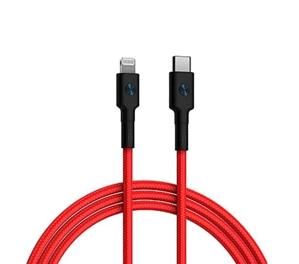 Кабель ZMi AL872 USB-C - Lighting Red 0.3m від компанії da1 - фото 1