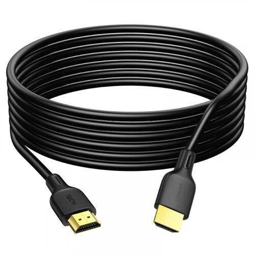 Кабелі Usams U49 HDMI-HDMI HD Video Cable 1.8m чорний від компанії da1 - фото 1