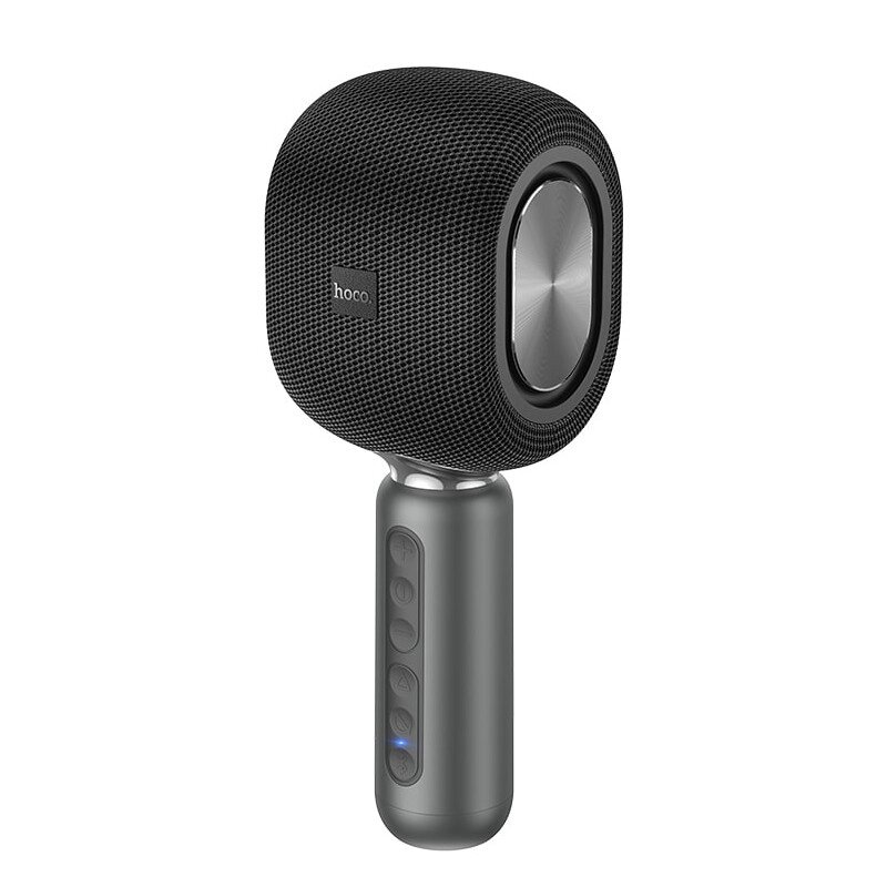 Караоке мікрофон HOCO Cool Hi K song microphone BK8 5 вт до 8 годин чорний від компанії da1 - фото 1