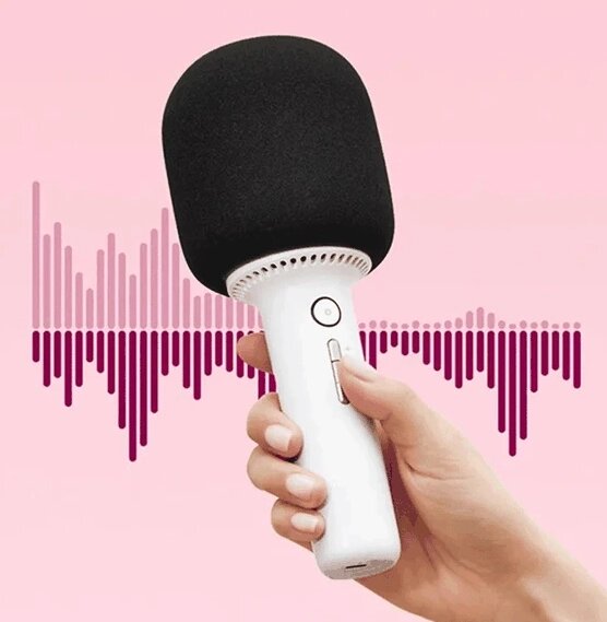 Караоке-мікрофон Xiaomi YHEMI Karaoke Microphone 2 White (YMMKF005) від компанії da1 - фото 1