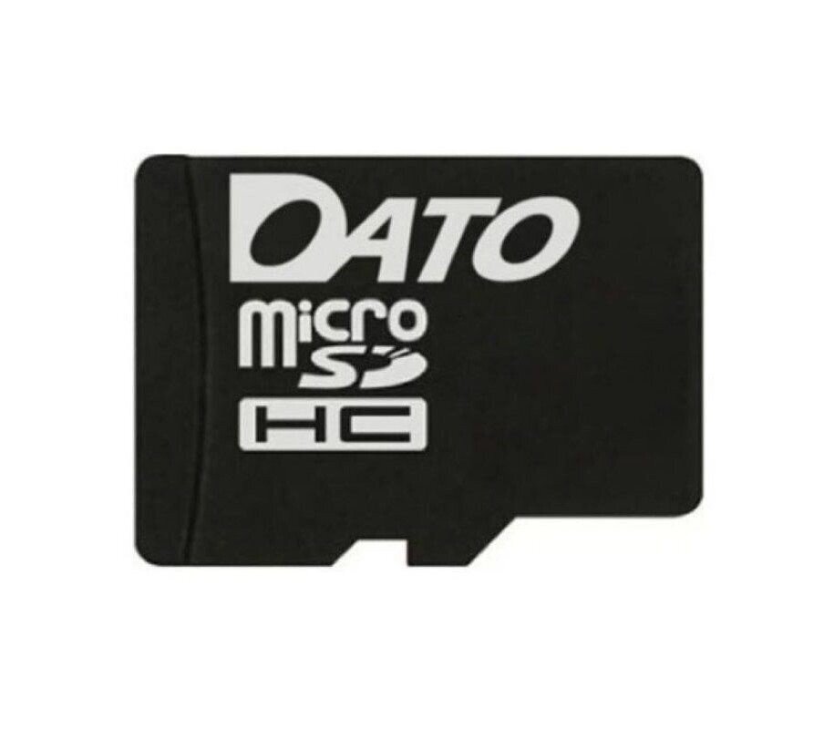 Карта пам'яті DATO microSDHC 8GB Class 4 Без адаптера від компанії da1 - фото 1