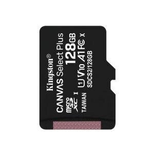 Карта пам'яті Kingston microSDXC Canvas Select Plus 128GB Class 10 UHS-I A1 85МБ/с R-100MB/s Без ада від компанії da1 - фото 1