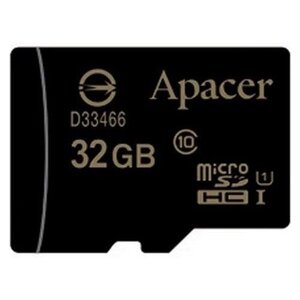 Картка пам'яті MicroSDXC (UHS-1) Apacer 64Gb class 10 (adapter SD)