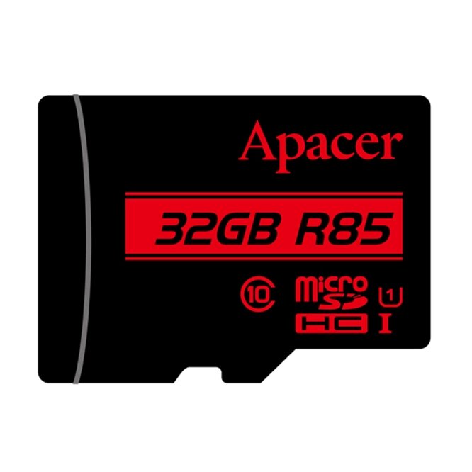 Картка пам'яті Apacer microSDHC 32Gb class 10 UHS-1 швидкість до 85 MB/s від компанії da1 - фото 1