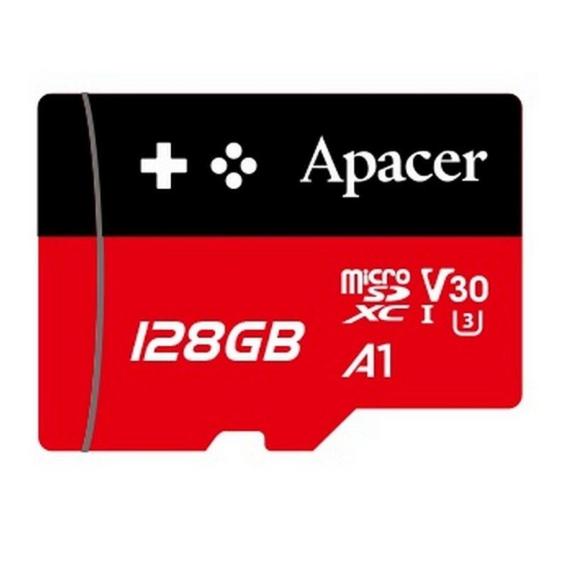 Картка пам'яті Apacer microSDXC 128 GB A1 (U3) V30 Gaming Card (AP128GMCSX10U7-RAGC) від компанії da1 - фото 1