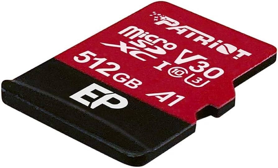 Картка пам'яті MicroSD Patriot 512 GB UHS-1 U3 V30 від компанії da1 - фото 1