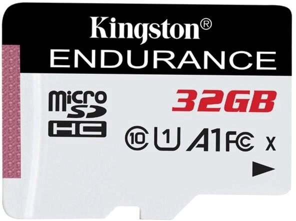 Картка пам'яті microSDHC Kingston Endurance 32Gb class 10 А1 (R95MB/s, W30MB/s) від компанії da1 - фото 1