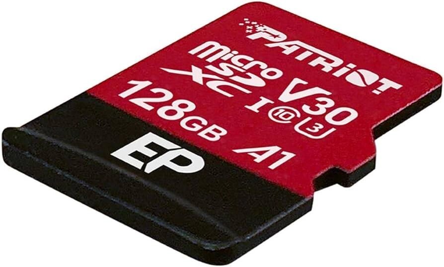 Картка пам'яті microSDXC 128 GB Patriot EP UHS-1 U3 V30 80/100 МБ/с від компанії da1 - фото 1