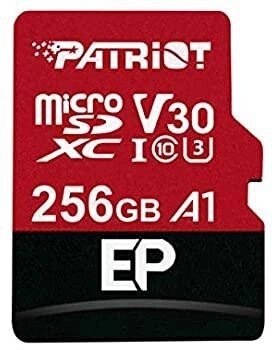 Картка пам'яті MicroSDXC 256 Гбайт U3 A1 V30 PATRIOT EP + adapter від компанії da1 - фото 1