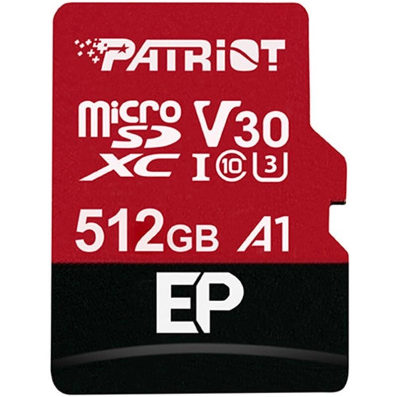 Картка пам'яті MicroSDXC 512 GB Patriot EP A1 R90 / W80 від компанії da1 - фото 1