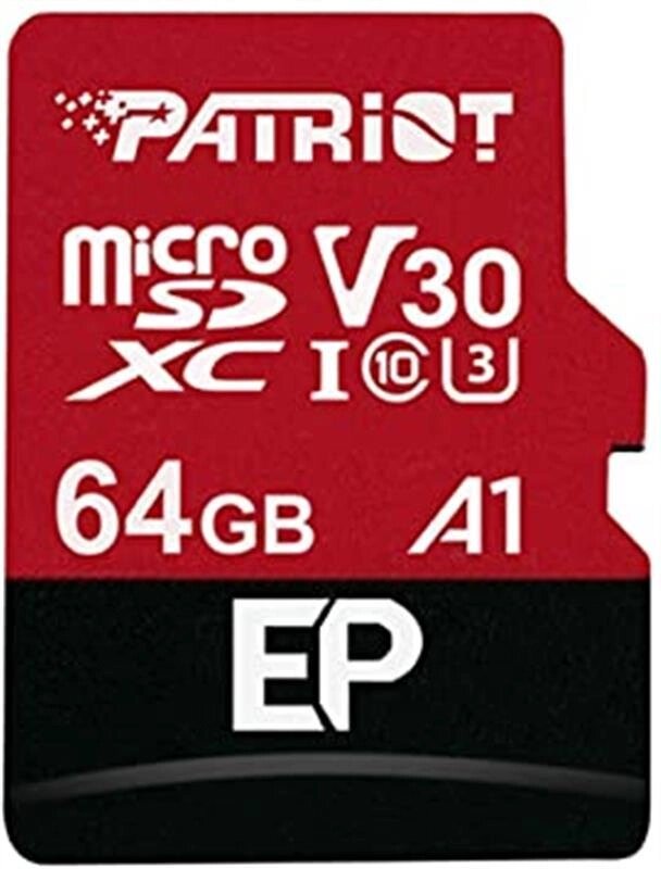 Картка пам'яті microSDXC 64 GB UHS-I U3 Patriot EP A1 від компанії da1 - фото 1