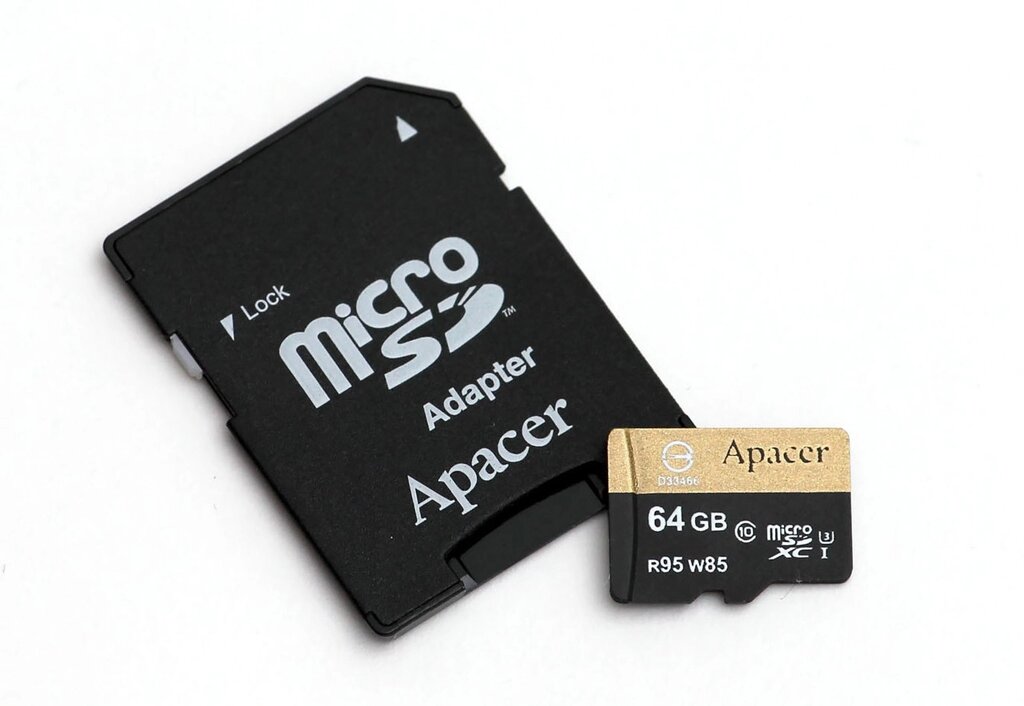 Картка пам'яті MicroSDXC 64Gb Class 10 Apacer мікроСД від компанії da1 - фото 1