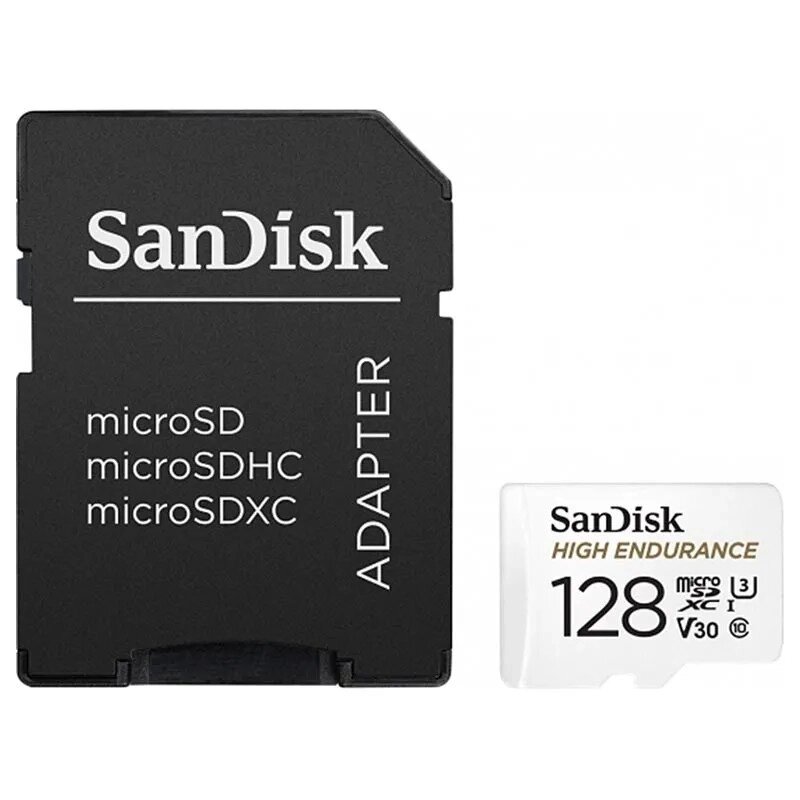 Картка пам'яті MicroSDXC Sandisk 128 GB high endurance v30 100Mb/s від компанії da1 - фото 1