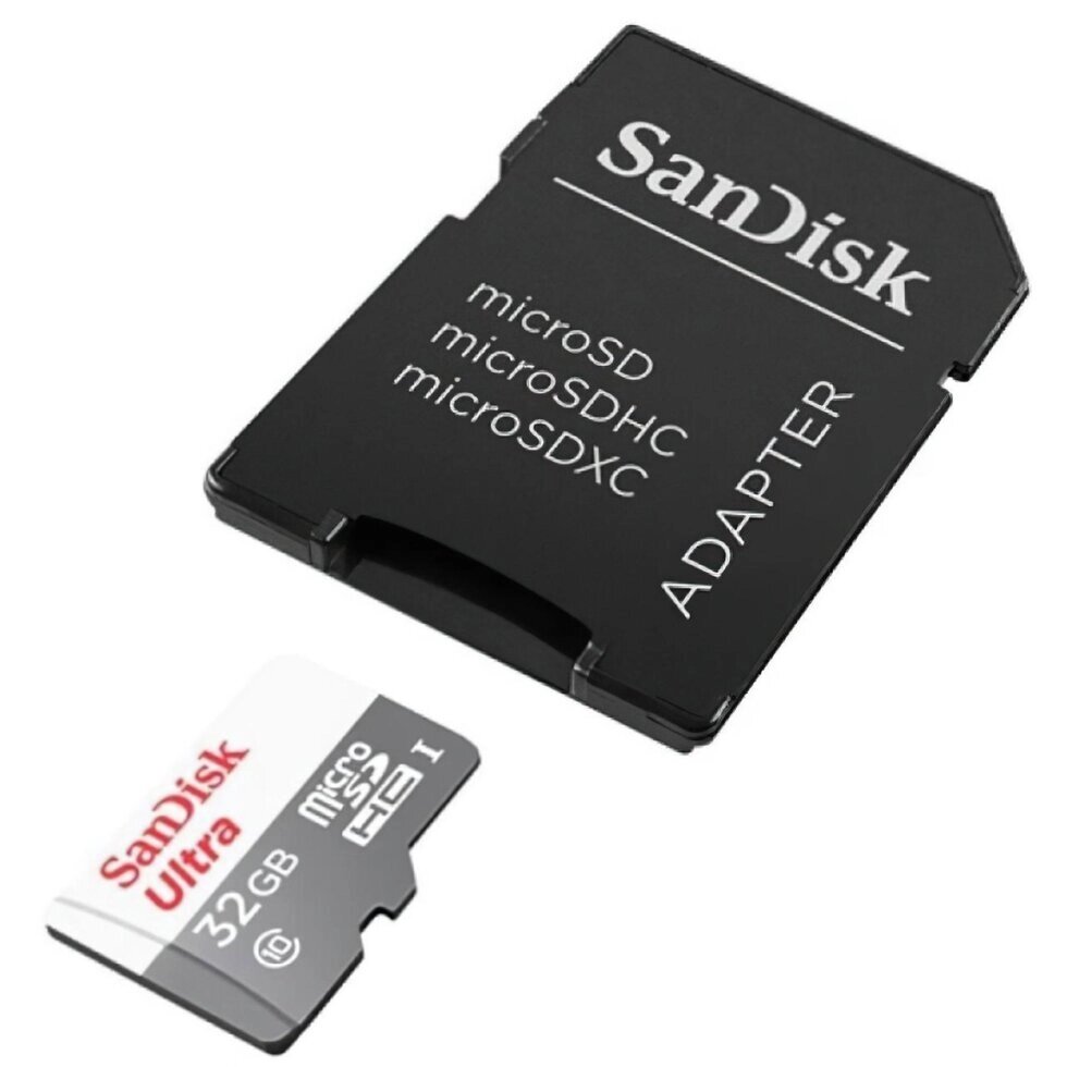 Картка пам'яті Sandisk Ultra microSD card 64Gb SDSQUNC-064G-ZN3MN від компанії da1 - фото 1