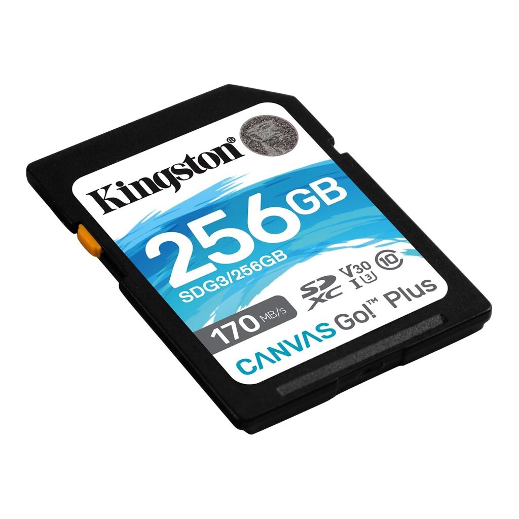 Картка пам'яті SDXC Kingston Canvas Go Plus 256 Gb UHS-1 U3 V30 (SDG3/256GB) від компанії da1 - фото 1