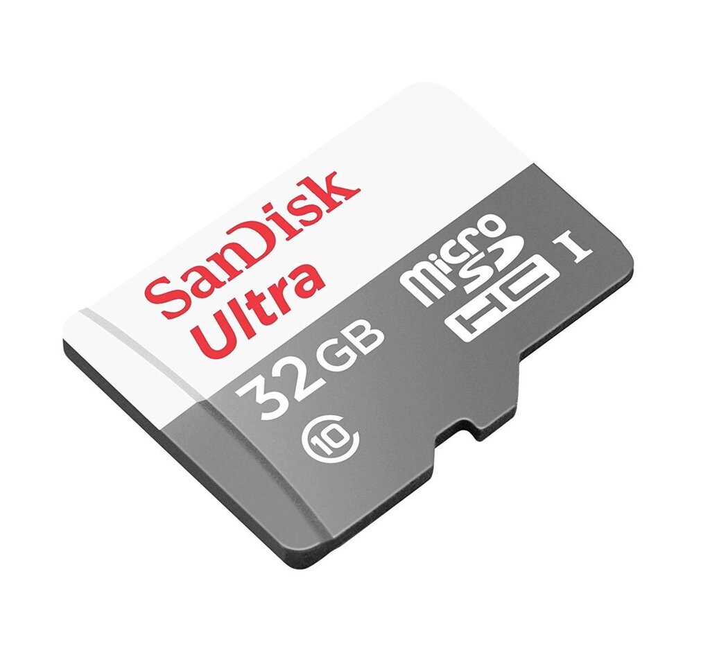 Картка пам'яті швидкісна SanDisk Ultra microSDHC 32 GB Class 10 A1 100 MB/s від компанії da1 - фото 1