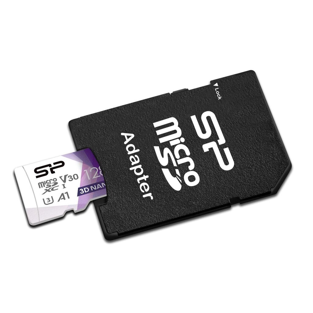 Картка пам'яті Silicon Power MicroSDXC 128 Гбайт U3 A1 V30 Superior Colorful від компанії da1 - фото 1