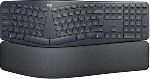 Клавіатура бездротова Logitech Ergo K860 Bluetooth/Wireless UA чорна