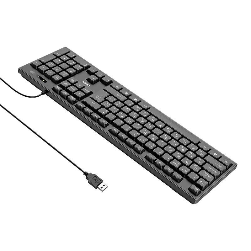 Клавіатура HOCO Ice wolf wired business keyboard GM23 (ru/ukr/en) від компанії da1 - фото 1