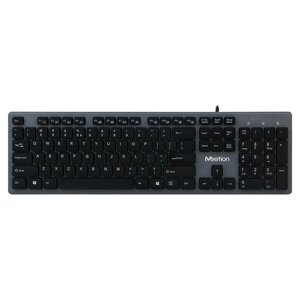Клавіатура Meetion USB Standard Chocolate Ultrathin Keyboard K841 Ukr/RU/EN розкладки