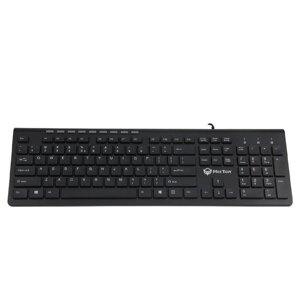 Клавіатура Meetion Wired Standard Multimedia Ultrathin Keyboard K842M RU/EN розкладки