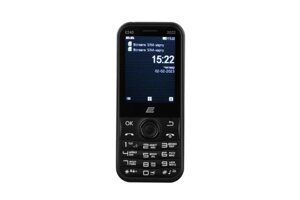 Кнопковий телефон 2Е Е Е240 (2022) Dual Sim чорний