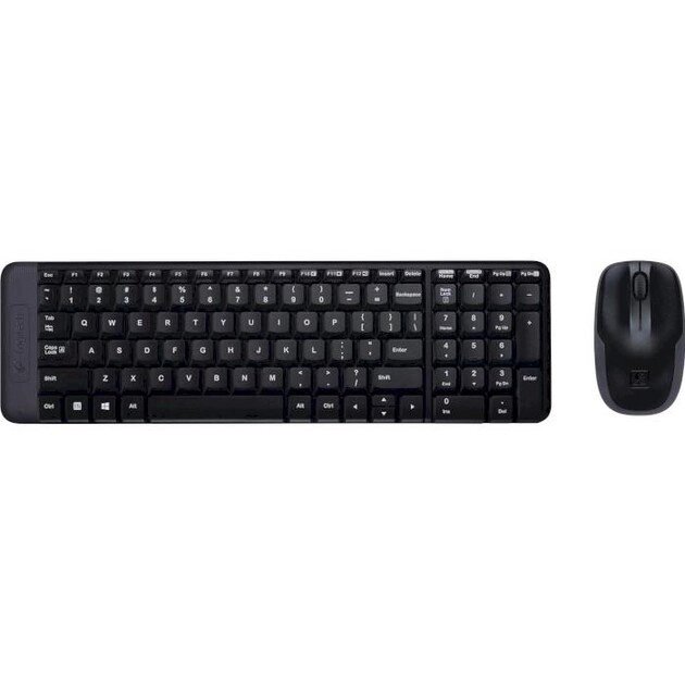 Комплект бездротовий (клавіатура та миша) Logitech Wireless MK220 Combo (920-003169) від компанії da1 - фото 1