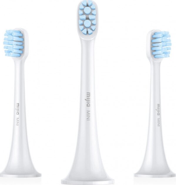 Комплект із 3 насадок для зубної щітки Mi Electric Toothbrush Head (3-pack, mini) від компанії da1 - фото 1