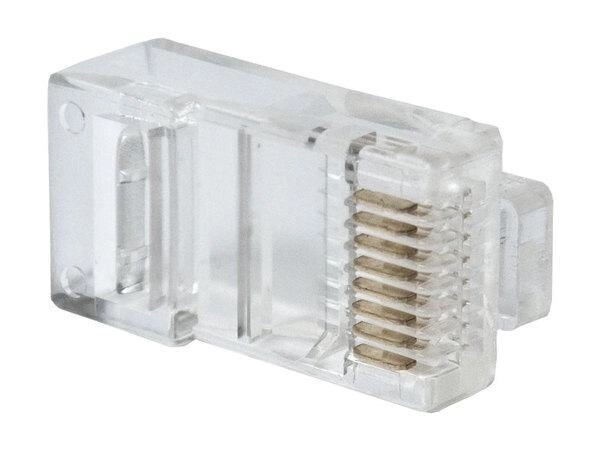 Конектор Gear RJ-45 Cat. 5e 8P8C FTP екранований 100 штук від компанії da1 - фото 1