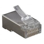 Конектор Noname RJ-45 Connector 8P8C Ftp екранований 100 шт./пач. від компанії da1 - фото 1