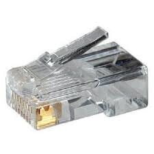 Конектори RJ-45 Connector 8P8C 100 штук від компанії da1 - фото 1